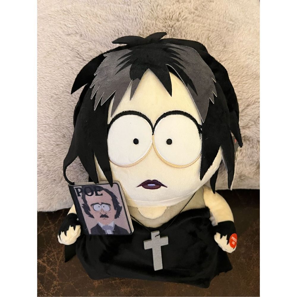 South Park Girl Goth Kid Henrietta 13” Plush/Interactive - Picture 2 of 10